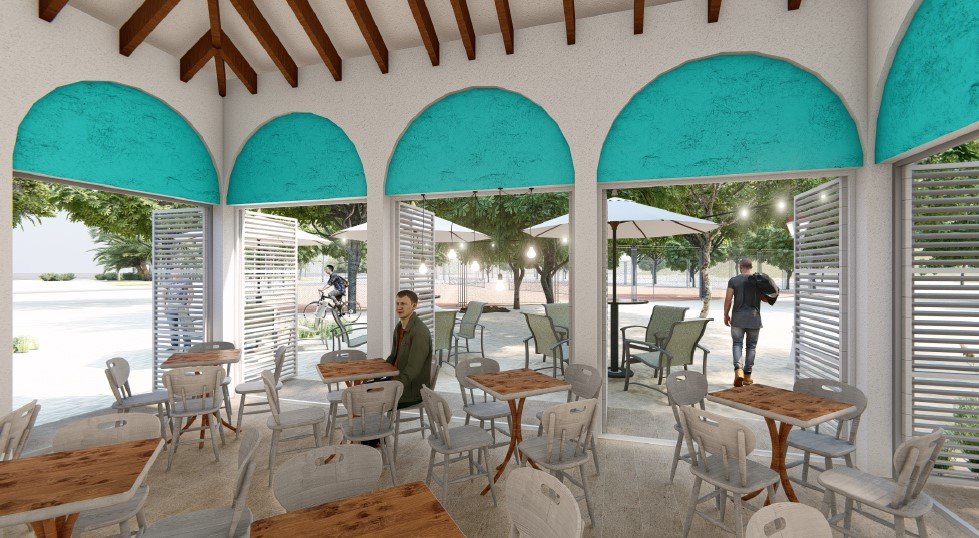pic proyecto restaurant baby beach parti di masterplan sero colorado.3