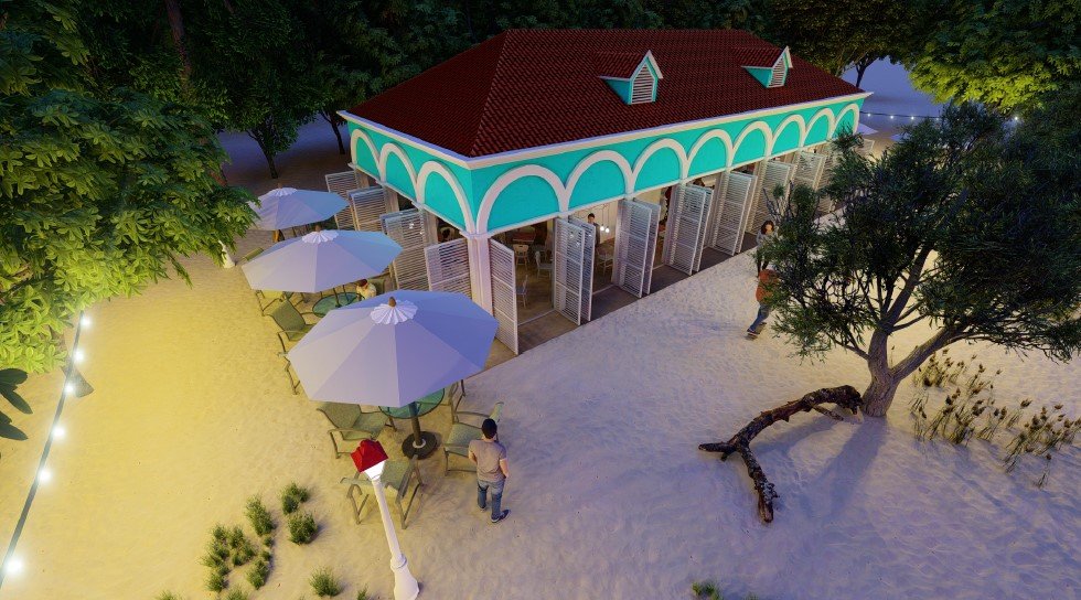 pic proyecto restaurant baby beach parti di masterplan sero colorado.4