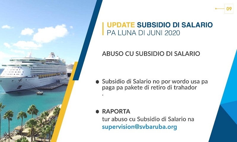 thumbnail Update Subsidio di Salario 11 di juni 2020 MinFec page 09
