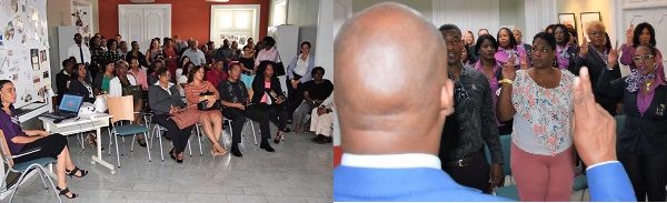 318 ámtenar a huramentá. Parti di esfuerso pa kombatí korupshon 022