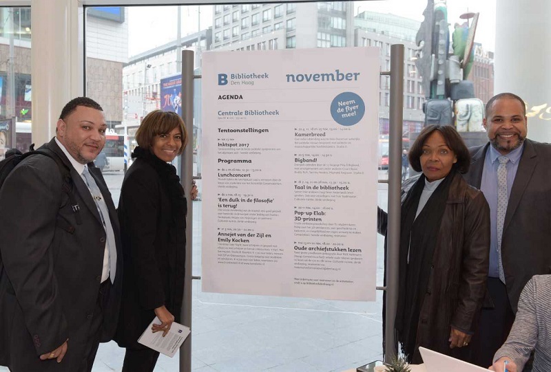 Minister. M. Alcalá Wallé ta bai pa un Biblioteka Nashonal renobá 05