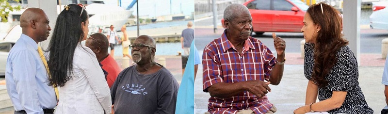 Frakshon di MAN a sosialisá ku bishitantenan di Punda 004 04