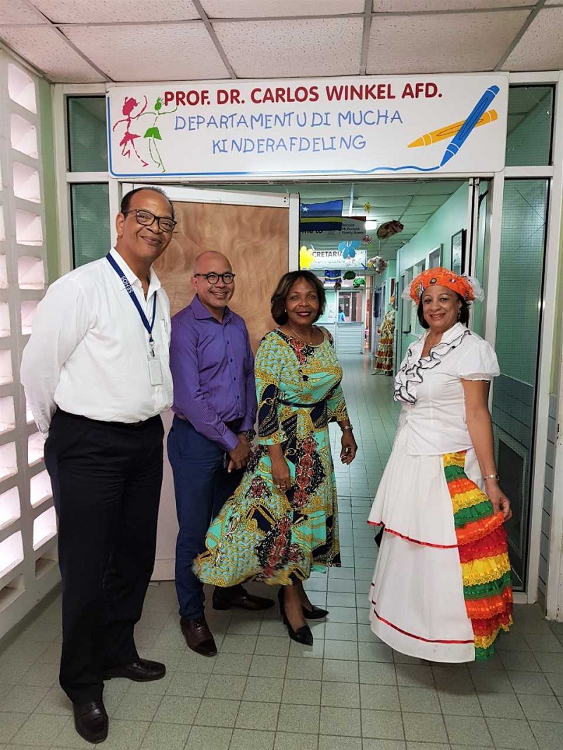 Minister Marilyn Alcalá Wallé ban radia Union den Diversidat 01