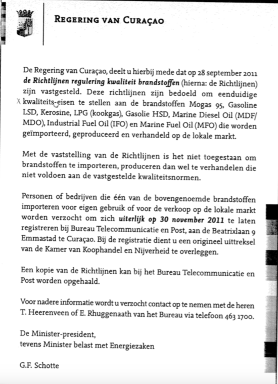 Publikashon di 2011 ku maneho di kalidat di fuelsnan a wordu aproba