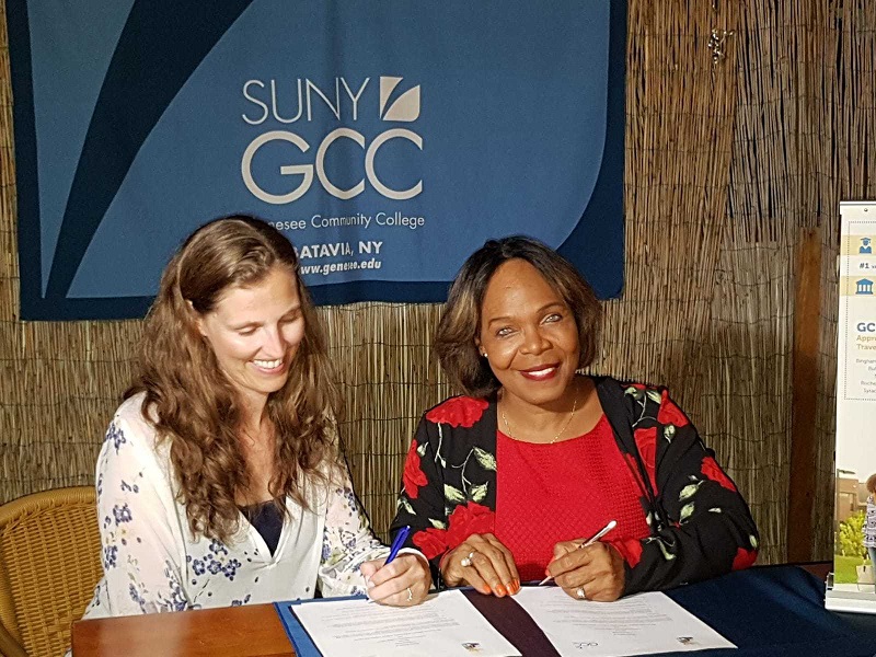 MOU ku Genesee Community College 01