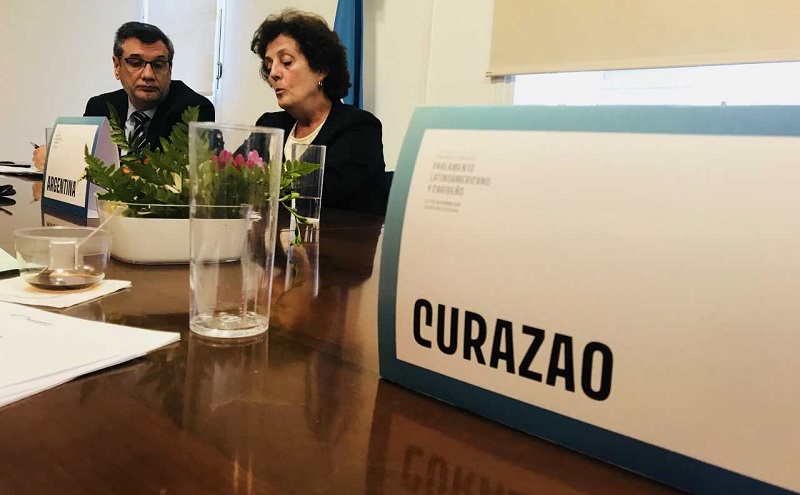 Un relato di sra. parlamentario Pauletta di e reunionnan di Parlatino 03