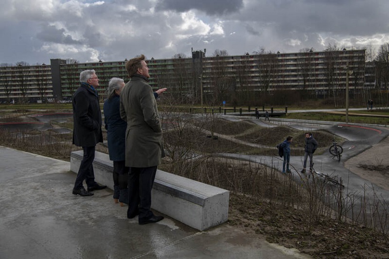 koning werkbezoek tilburg rondleiding piushave en spoorpark 1