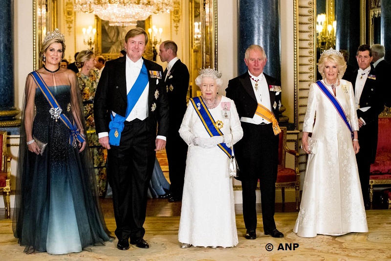 staatsbanket tijdens staatsbezoek verenigd koninkrijk 2018