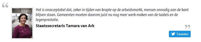 TEGENPRESTATIE VAN ARK